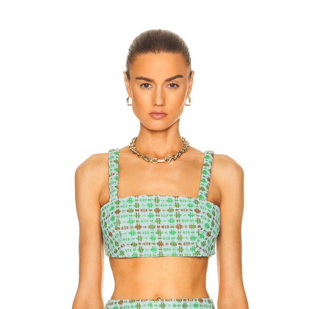 NWT Alexis Assi Top in Aqua XS